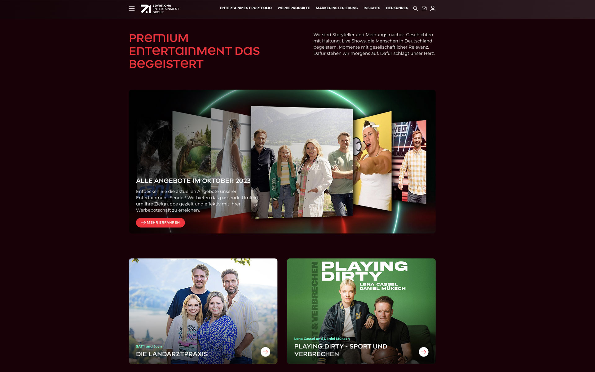SevenOne-Website